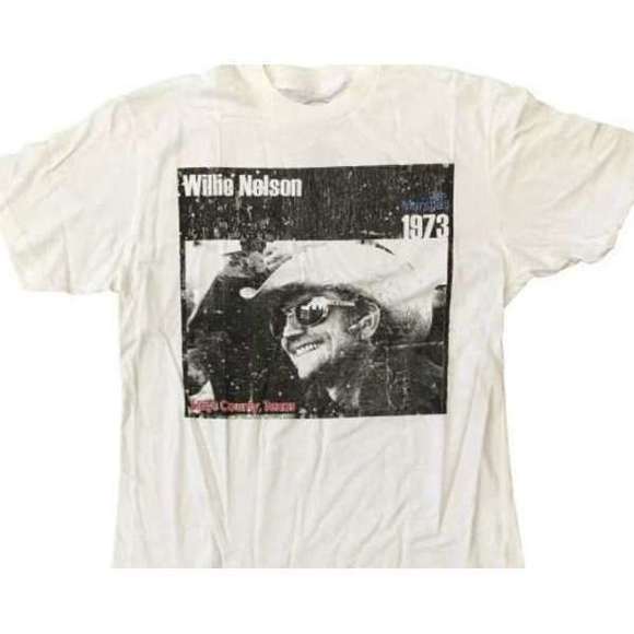 Other - Willie Nelson Cowboy 1973 T Shirt Merch 1 Shirt